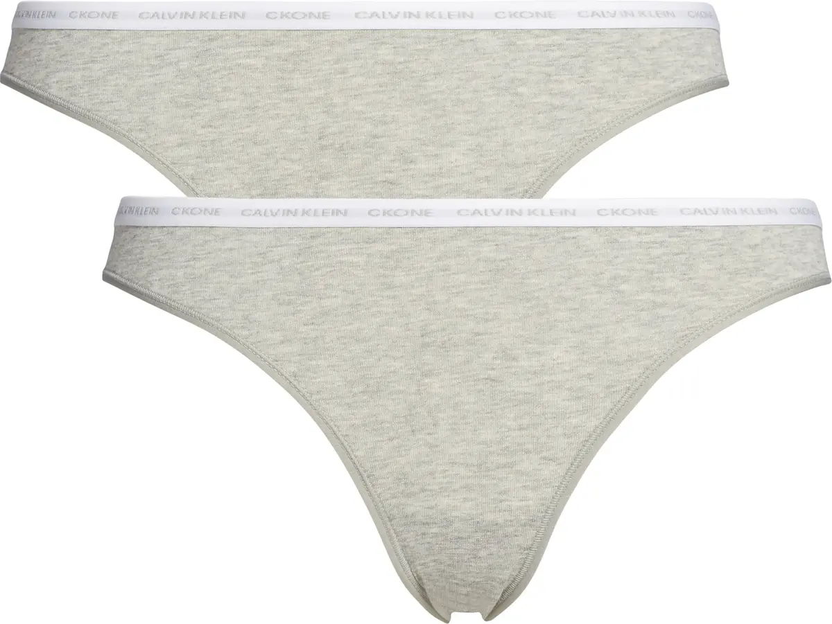 Calvin Klein BIKINI 2PK Kadın Gri Bkini Külot Set