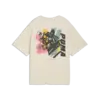 PUMA W Puma Cat Graphic Tee Krem Kadın T-Shirt