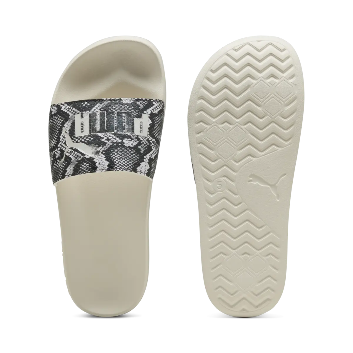 Puma Leadcat 2.0 Snake Chic Gri Kadın Terlik