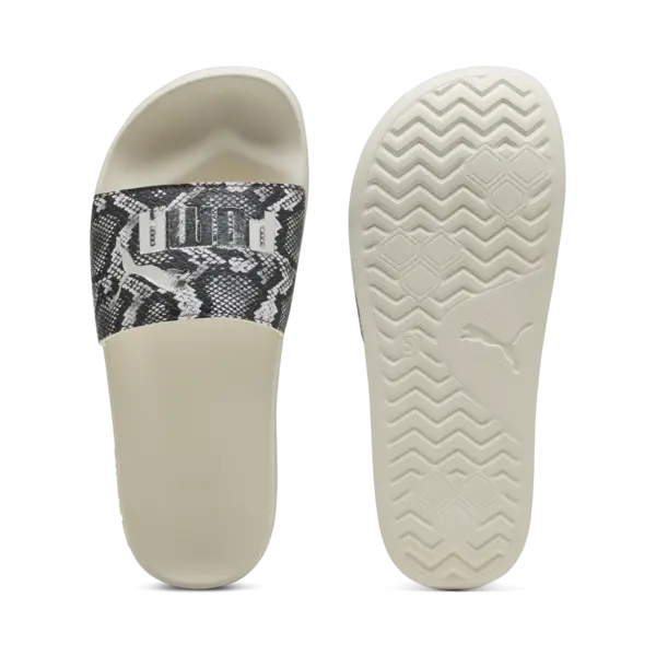 Puma Leadcat 2.0 Snake Chic Gri Kadın Terlik