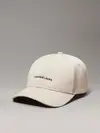 Calvin Klein INST EMBRO CAP Erkek Krem Şapka