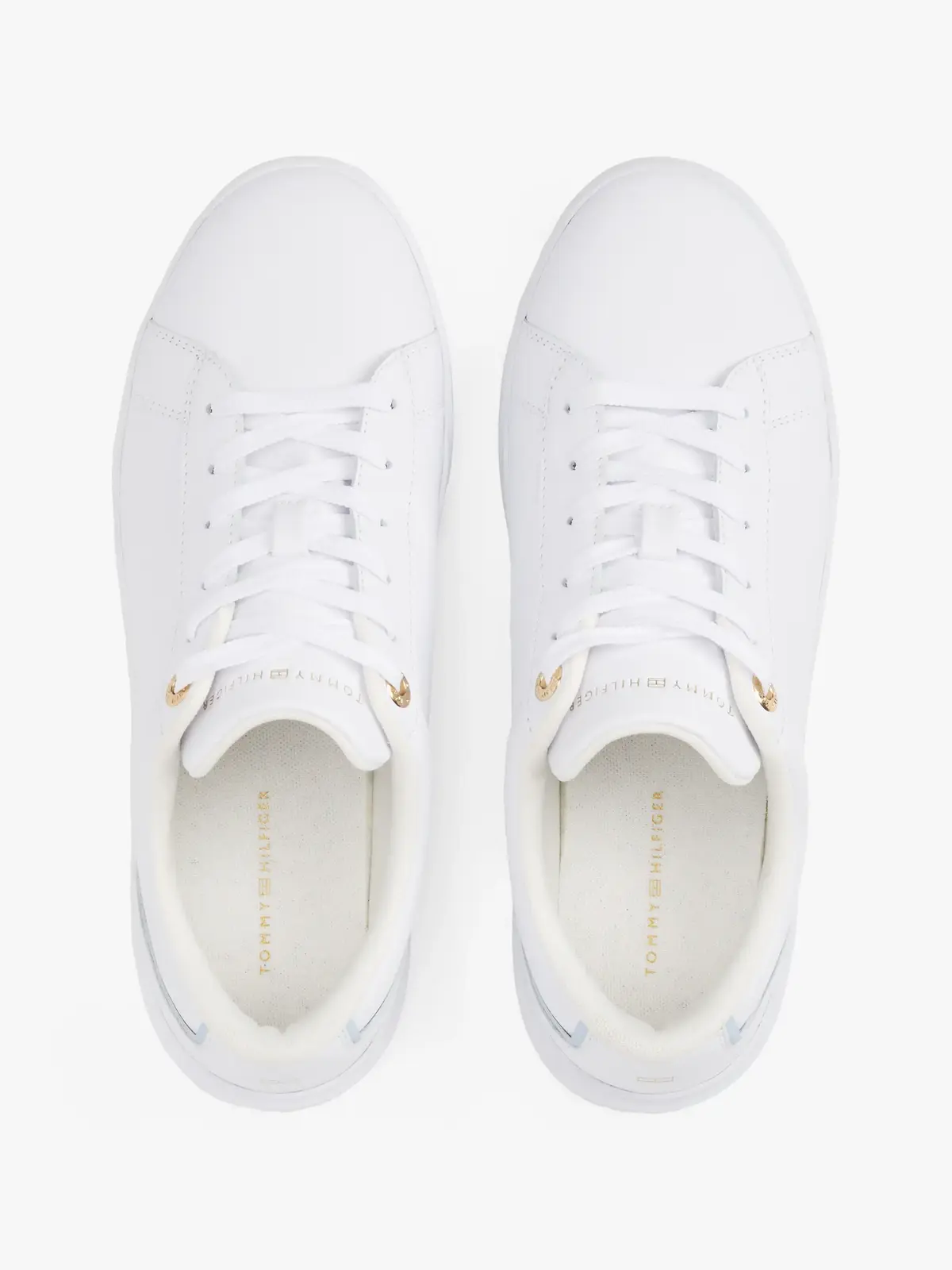 Tommy Hilfiger CHIC COURT SNEAKER, YBS Beyaz Kadın Spor Ayakkabı & Sneaker