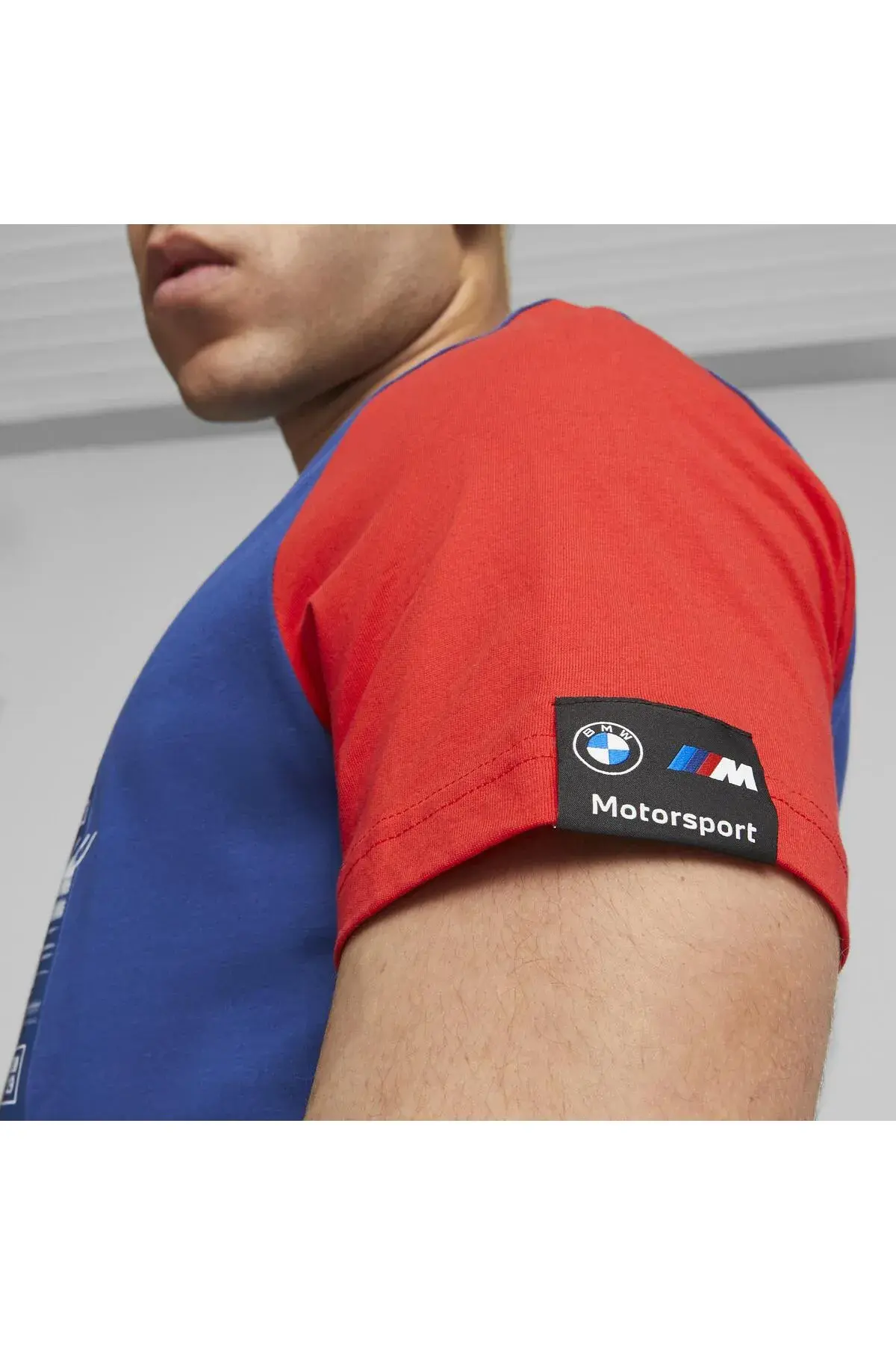 Puma BMW MMS Car Graphic Tee Mavi Erkek T-Shirt