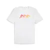 Puma RUN FAVORITE SS GRAPHIC TEE M Beyaz Erkek T-Shirt