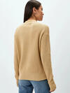 Calvin Klein WOVEN LABEL LOOSE SW, RAE Kadın Bej Kazak