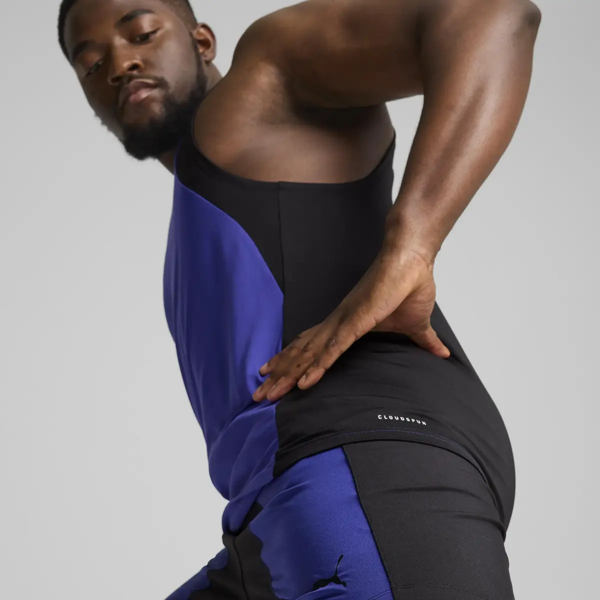 Puma M CLOUDSPUN 7" KNIT SHORT Siyah Erkek Şort