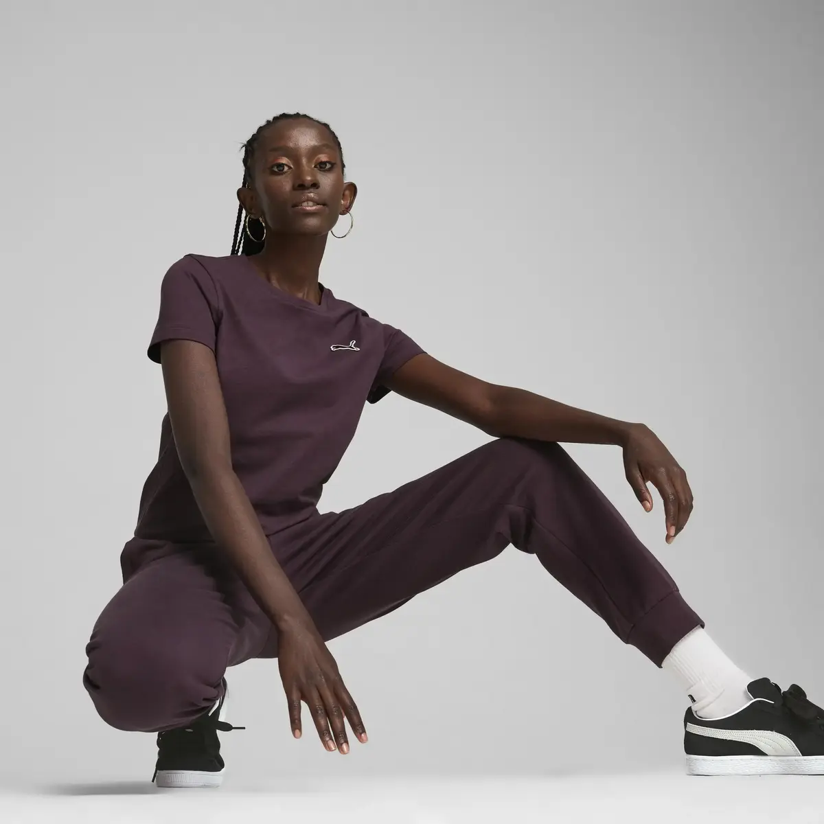 Puma BETTER ESSENTIALS Tee Siyah Kadın T-Shirt