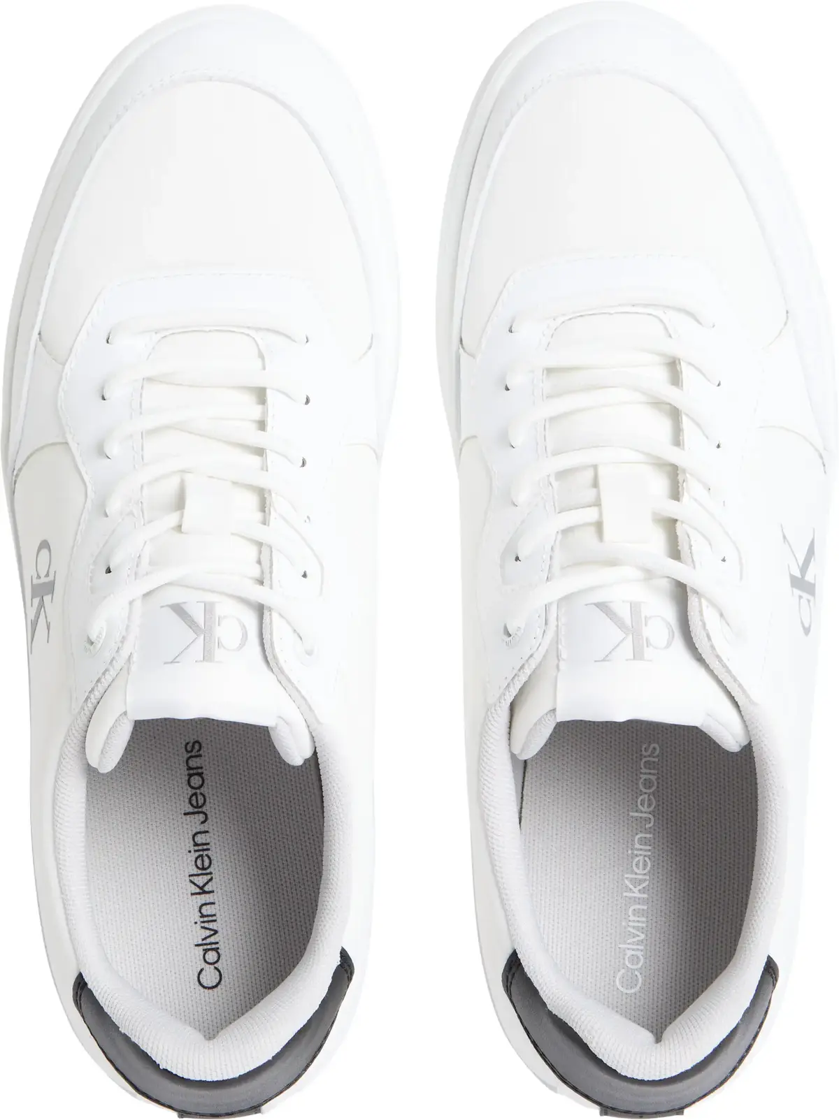 Calvin Klein CLASSIC CUPSOLE TECH, 01W Beyaz Erkek Spor Ayakkabı & Sneaker
