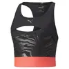 Puma Run Ultraform Aop Crop Tank Siyah Kadın Crop Koşu / Performans Üst