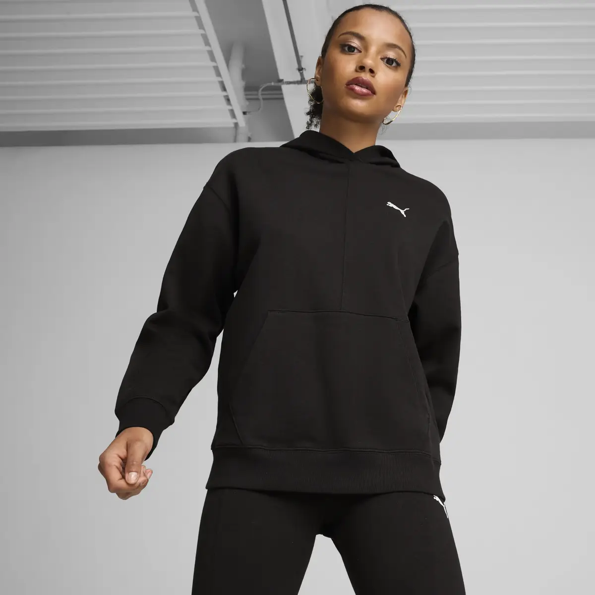 Puma HER Hoodie TR Siyah Kadın Hoodie