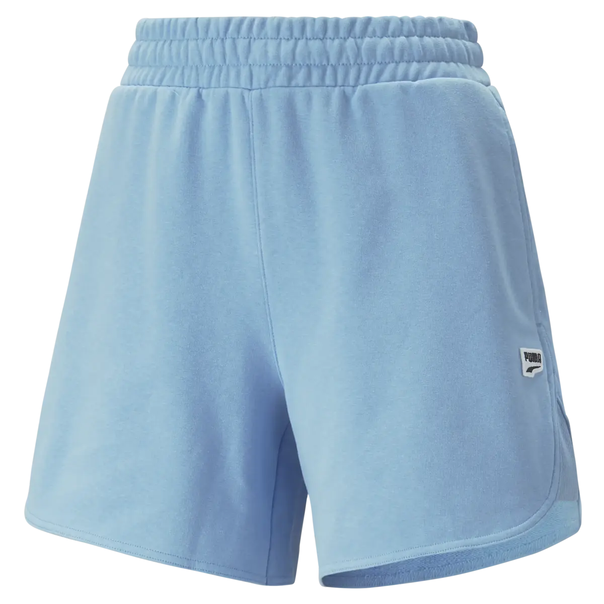 Puma DOWNTOWN High Waist Shorts Mavi Kadın Şort
