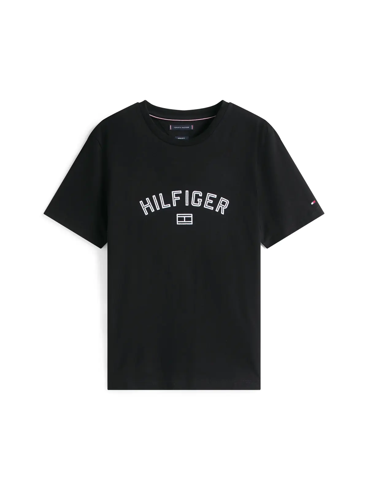 HILFIGER FLOCK TEE, BDS