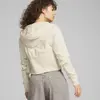 Puma DARE TO Cropped Hoodie Bej Kadın Hoodie