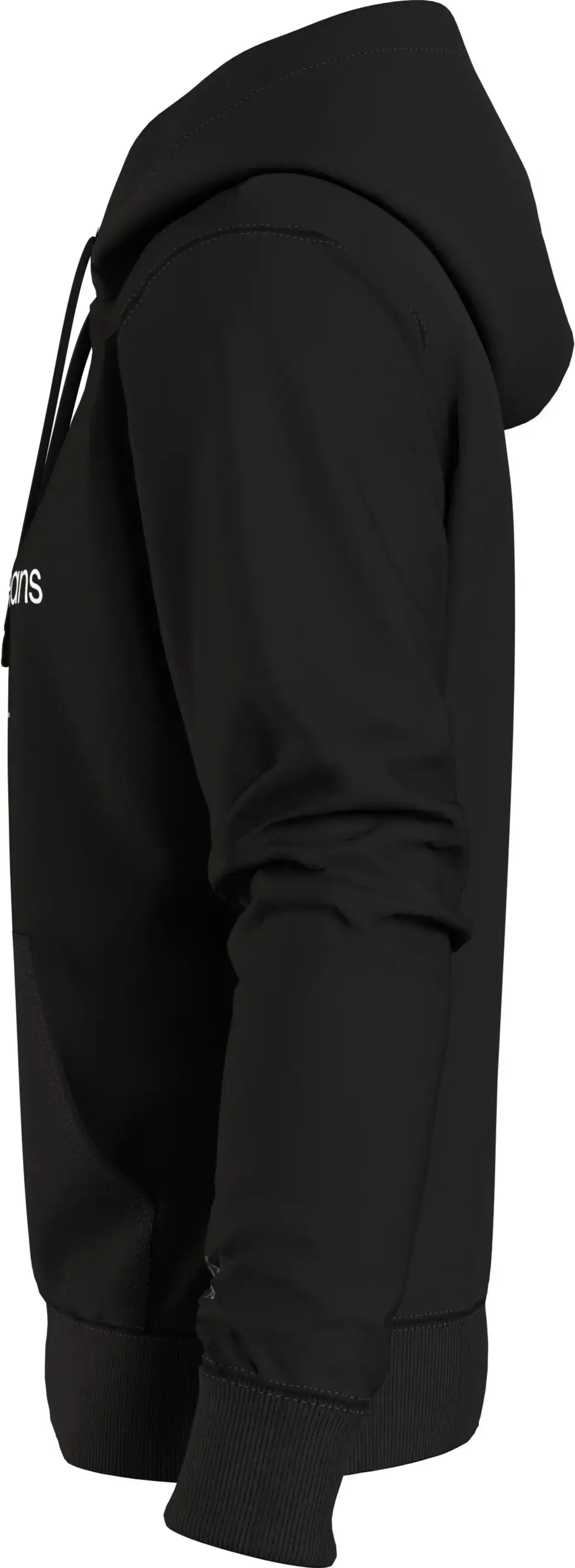 Calvin Klein SEASONAL MONOLOGO RE Erkek Siyah Hoodie