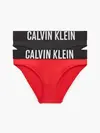 Calvin Klein 2PK BIKINI Kadın Kırmızı Bkini Külot Set