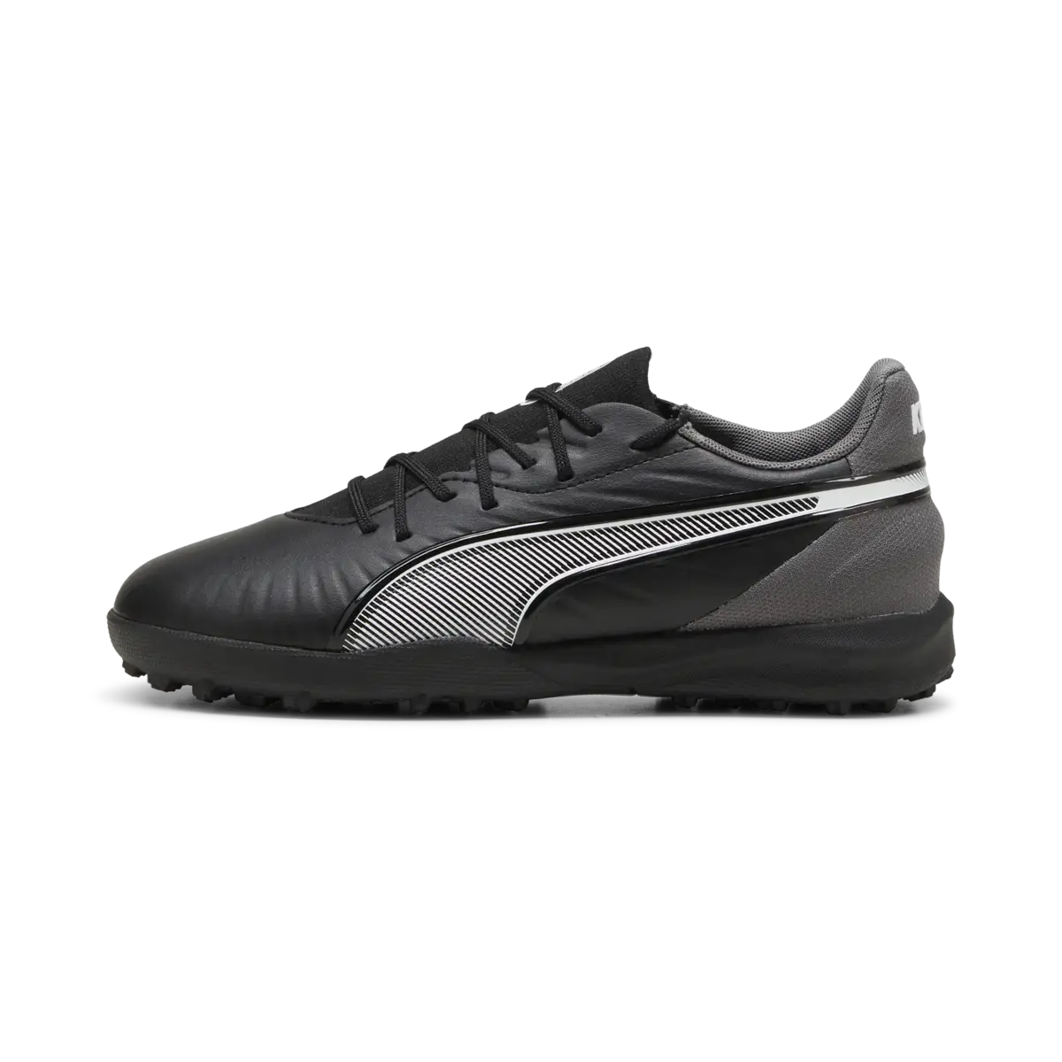 Puma KING MATCH TT Jr Siyah Erkek Çocuk Halı Saha Ayakkabısı
