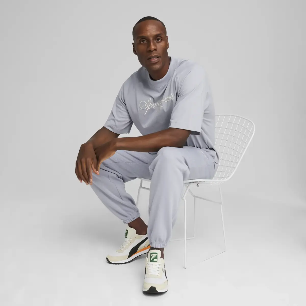 Puma CLASSICS+ Tee Mor Erkek T-Shirt & Polo