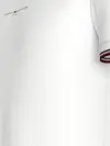 Tommy Hilfiger TOMMY LOGO TIPPED TE, YBR Beyaz Erkek T-Shirt & Polo