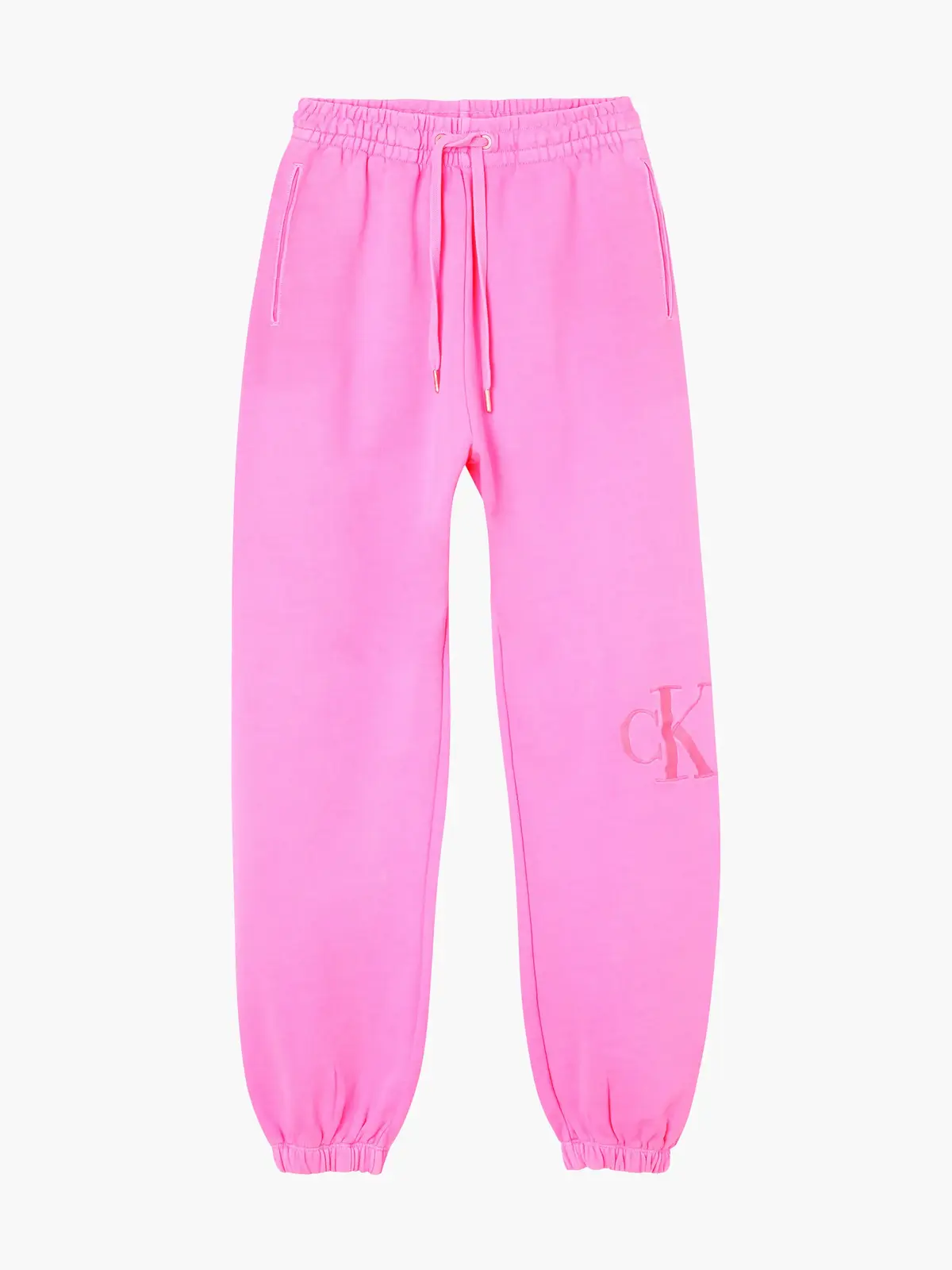 Calvin Klein ACID WASH CK JOG PAN Kadın Pembe Eşofman Altı