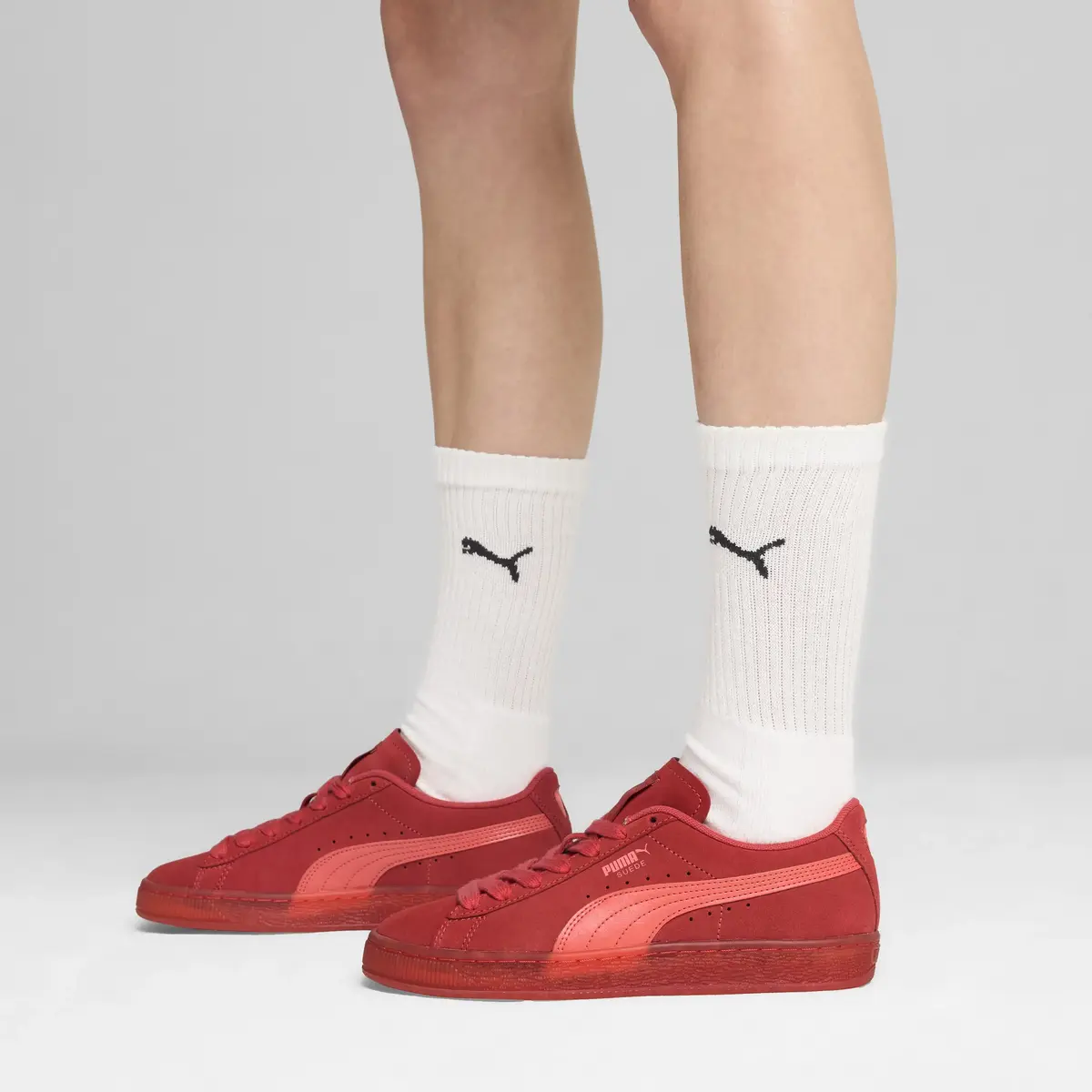 Puma Suede Classic Translucent Wns Kırmızı Kadın Günlük Spor Ayakkabı