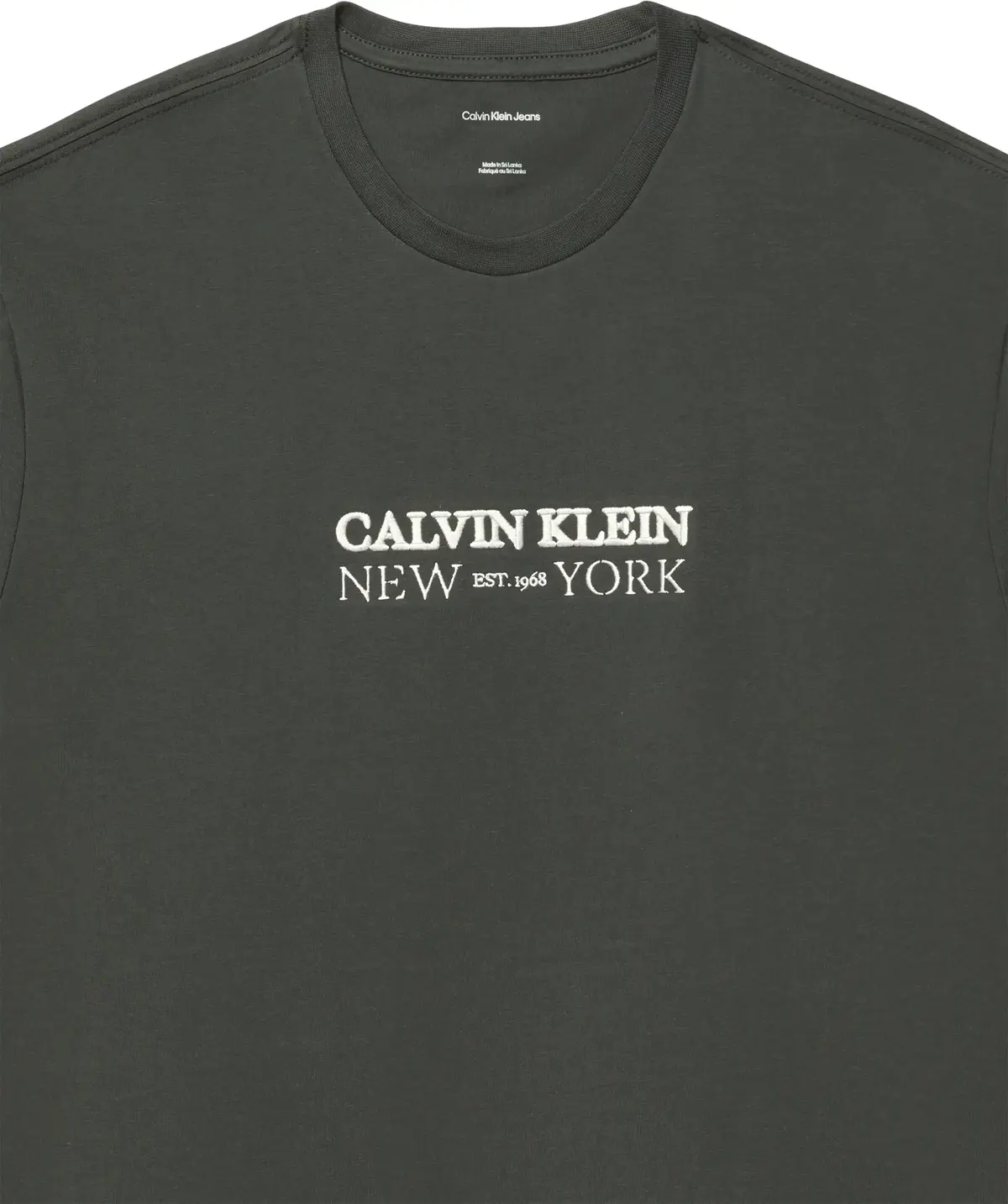 Calvin Klein SS 20S WHSL SP CKLEIN NY GRAPHIC Erkek Siyah T-Shirt