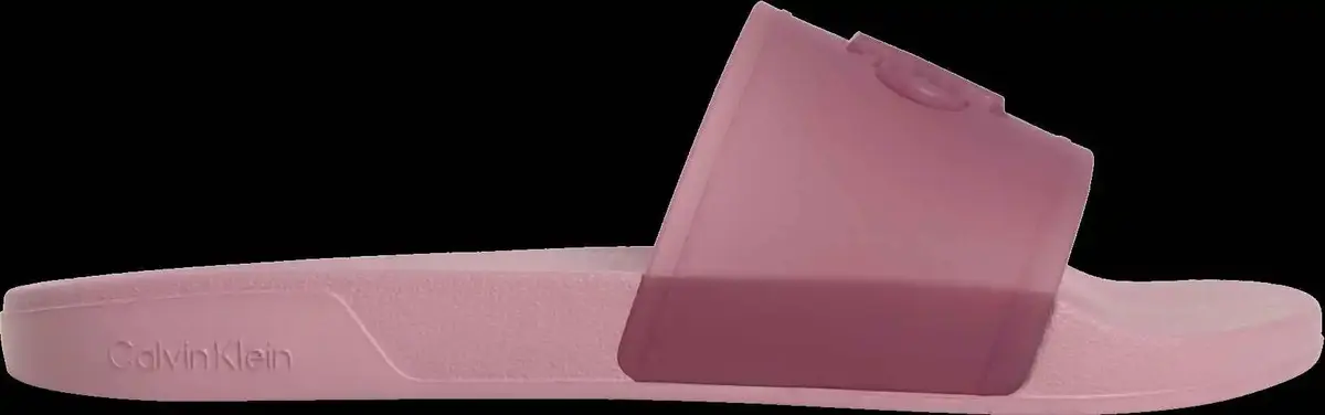 Calvin Klein ESS SLIDE TPU, VCE, 36 Kadın Pembe Plaj Terliği