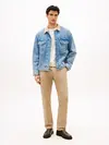 Tommy Hilfiger TRUCKER JACKET KYLO, 1BH Mavi Erkek Kot Mont