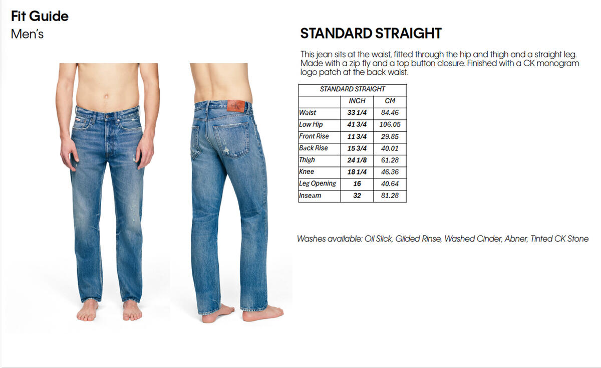Calvin Klein STNDRD STRGHT OIL SLICK JEAN Mavi Erkek Kot Pantolon