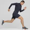 Puma Formknıt Seamless 1/2 Zıp Lacivert Erkek Yarım Fermuarlı Spor Üst