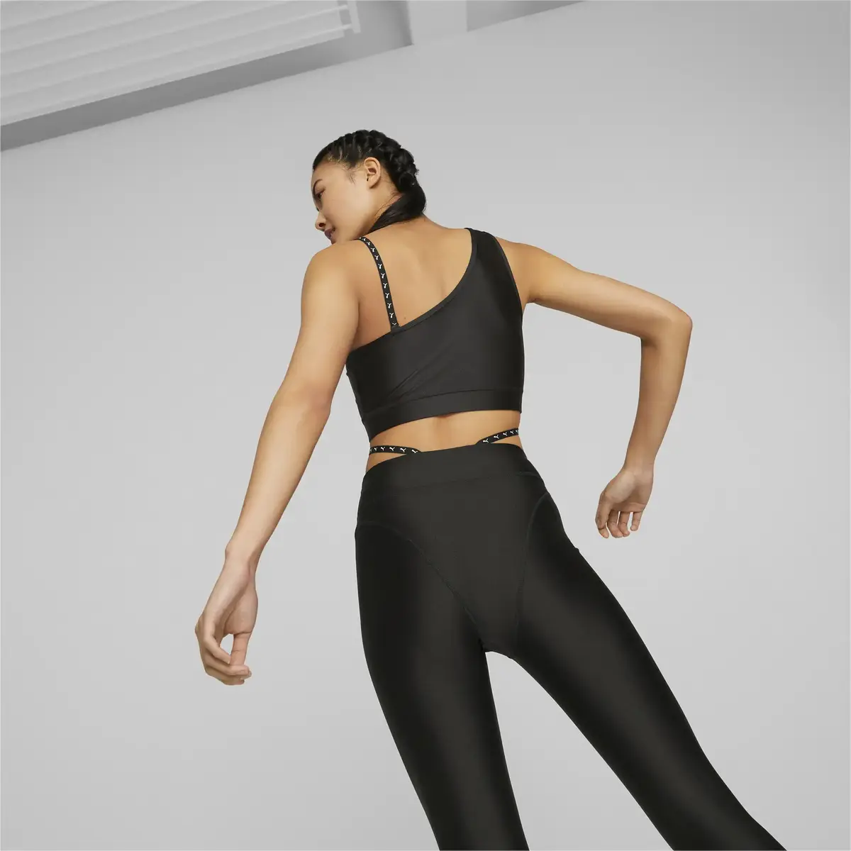 Puma DARE TO Crop Top Siayh Kadın T-Shirt