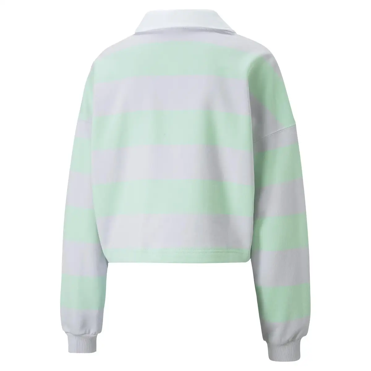 Puma Swxp Striped Longsleeve Eflağtun Crop Kadın Sweatshirt
