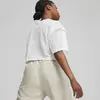 Puma FIT MOVE MESH CROP TEE Beyaz Kadın T-Shirt