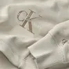 Calvin Klein MONOGRAM OFF PLACED Kadın Krem Sweatshirt