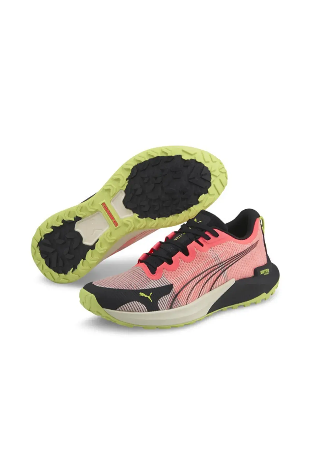 Puma Fast-Trac Nitro Wns Sarı Kadın Koşu Ayakkabısı