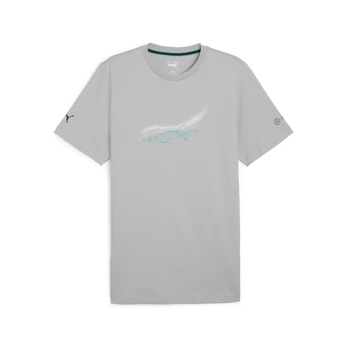PUMA MAPF1 ESS Car Graphic Tee Gri Erkek T-Shirt