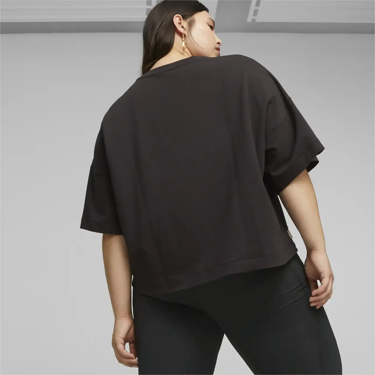 Puma INFUSE Relaxed Tee Siyah Kadın T-Shirt
