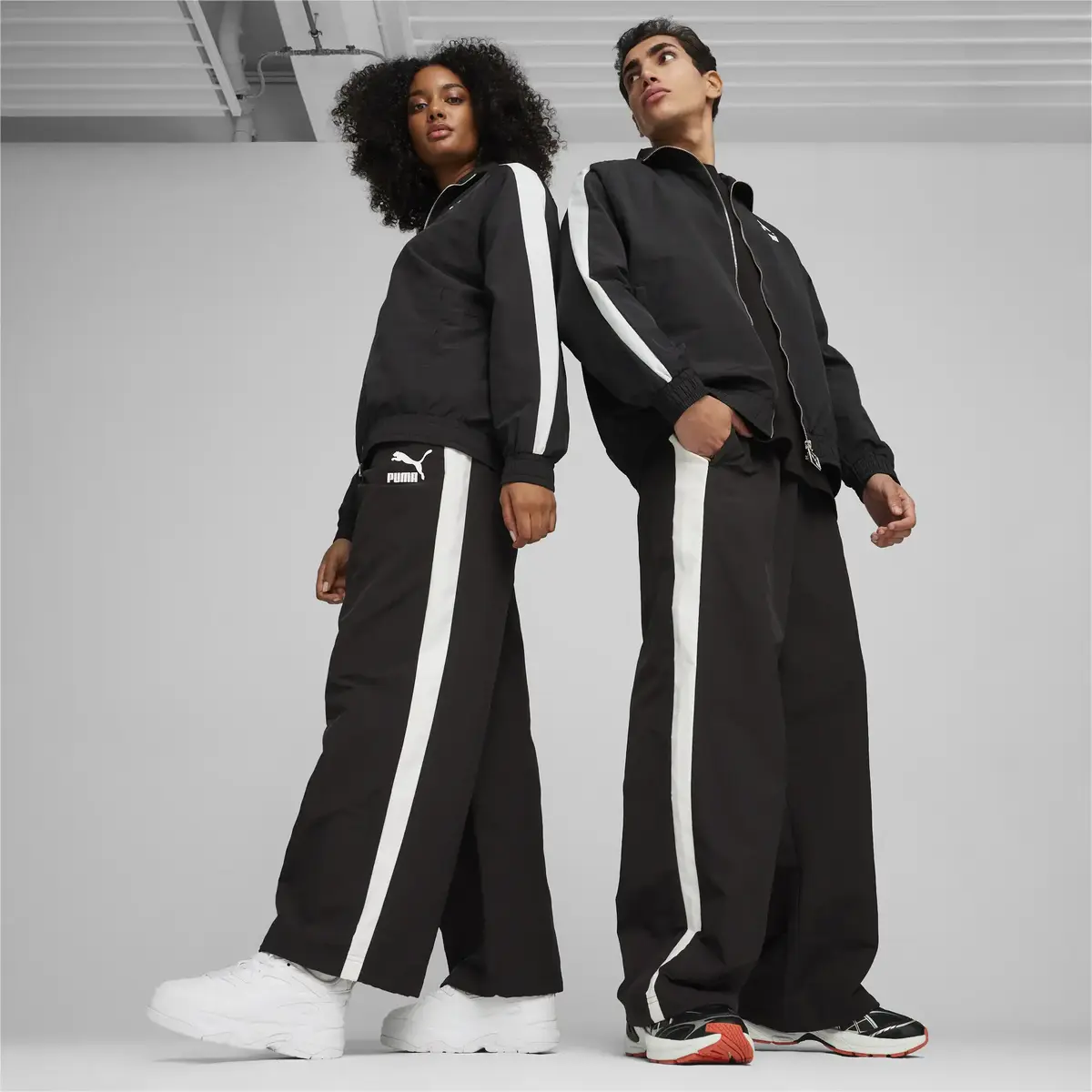 Puma T7 Oversized Track Jacket Siyah Unisex Ceket