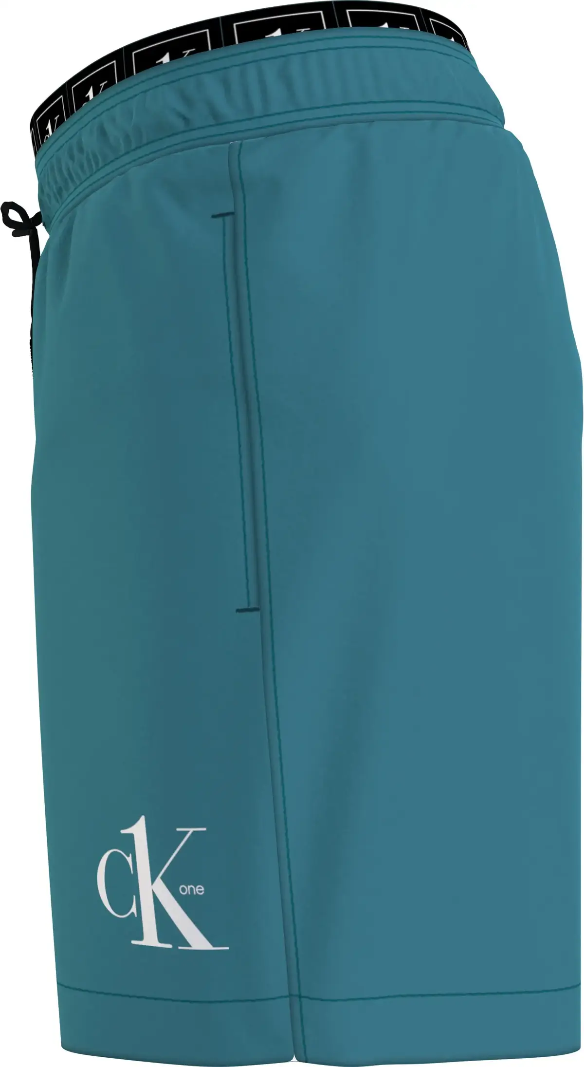 Calvin Klein MEDIUM DOUBLE WAISTB Erkek Yeşil Deniz Şortu