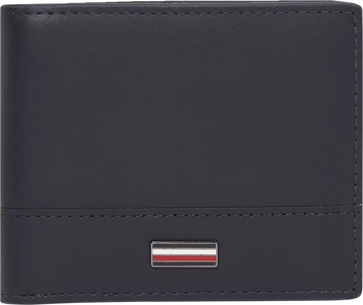 Tommy Hilfiger TH CORP MINI CC WALL, DW6 Siyah Erkek Cüzdan