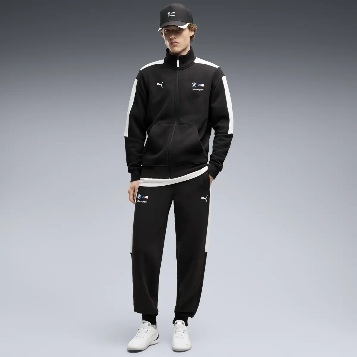 PUMA BMW MMS MT7 Jacket Siyah Erkek Sweatshirt
