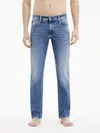 Calvin Klein SLIM Erkek Mavi Kot Pantolon