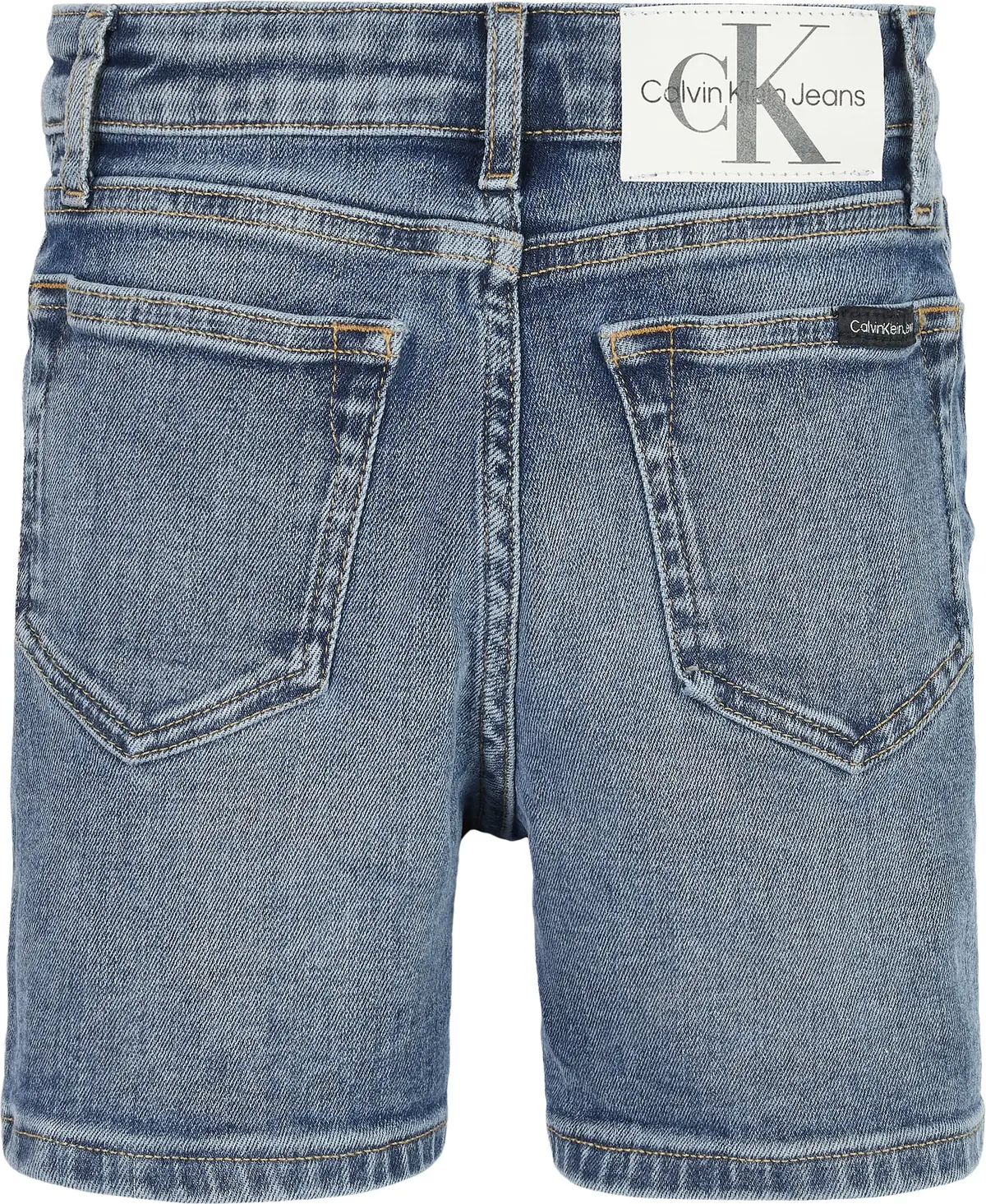Calvin Klein BERMUDA SHORT MID BL Kadın Mavi Şort