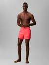 Calvin Klein MEDIUM DRAWSTRING Pembe Erkek Deniz Şortu