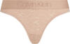 Calvin Klein THONG Kadın Bej Tanga
