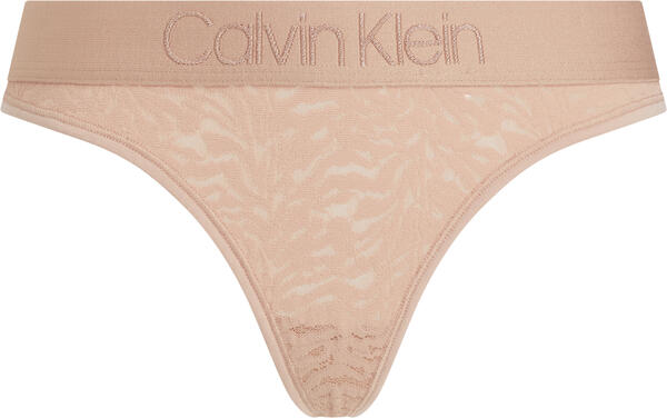Calvin Klein THONG Kadın Bej Tanga
