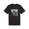 Puma GRAPHICS SEASONS UNISEX TEE Siyah Erkek T-Shirt & Polo