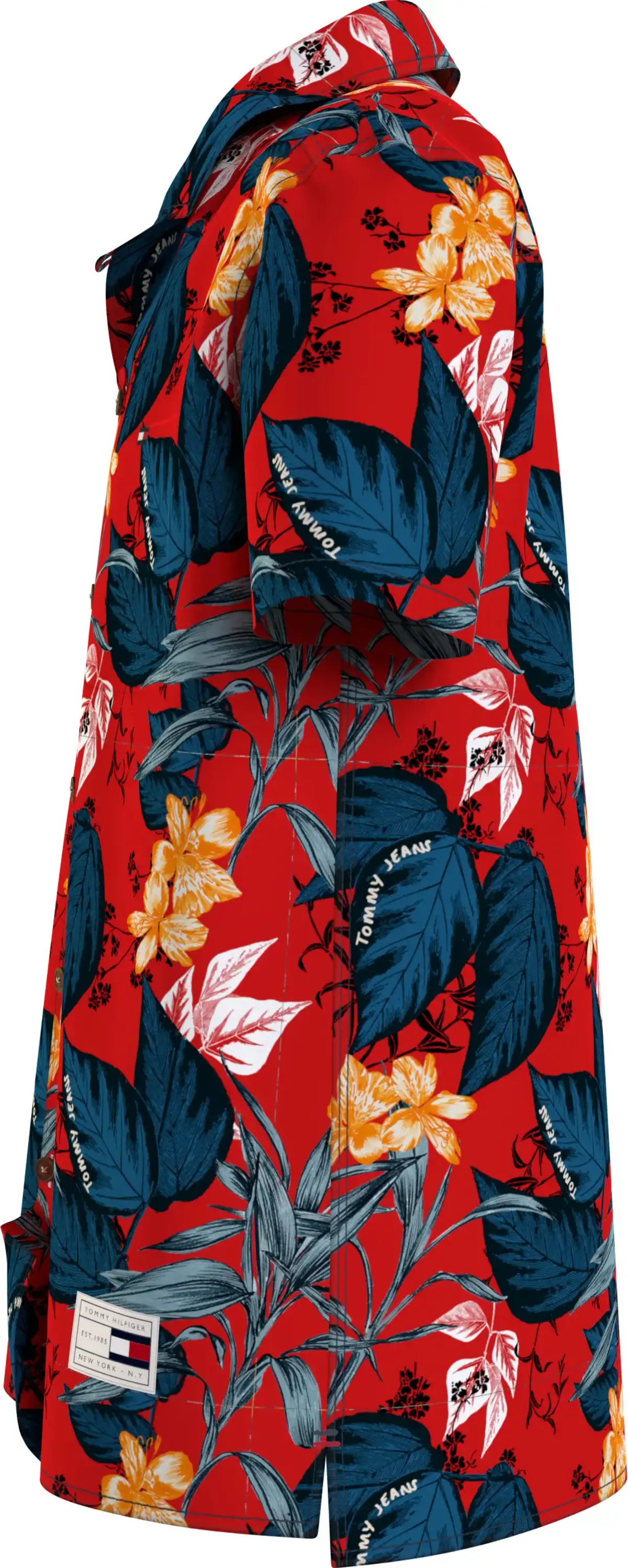 Tommy Hilfiger TROPICAL PRINT RESOR Erkek Renkli Gömlek