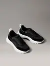 Calvin Klein RUNNER LACE UP MESH, 0GM Siyah Kadın Spor Ayakkabı