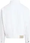 Calvin Klein RELAXED DENIM JACKET, 1AA Beyaz Erkek Kot Ceket