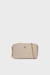Calvin Klein MINIMAL MONO CAMERA BAG Bej Kadın El Çantası